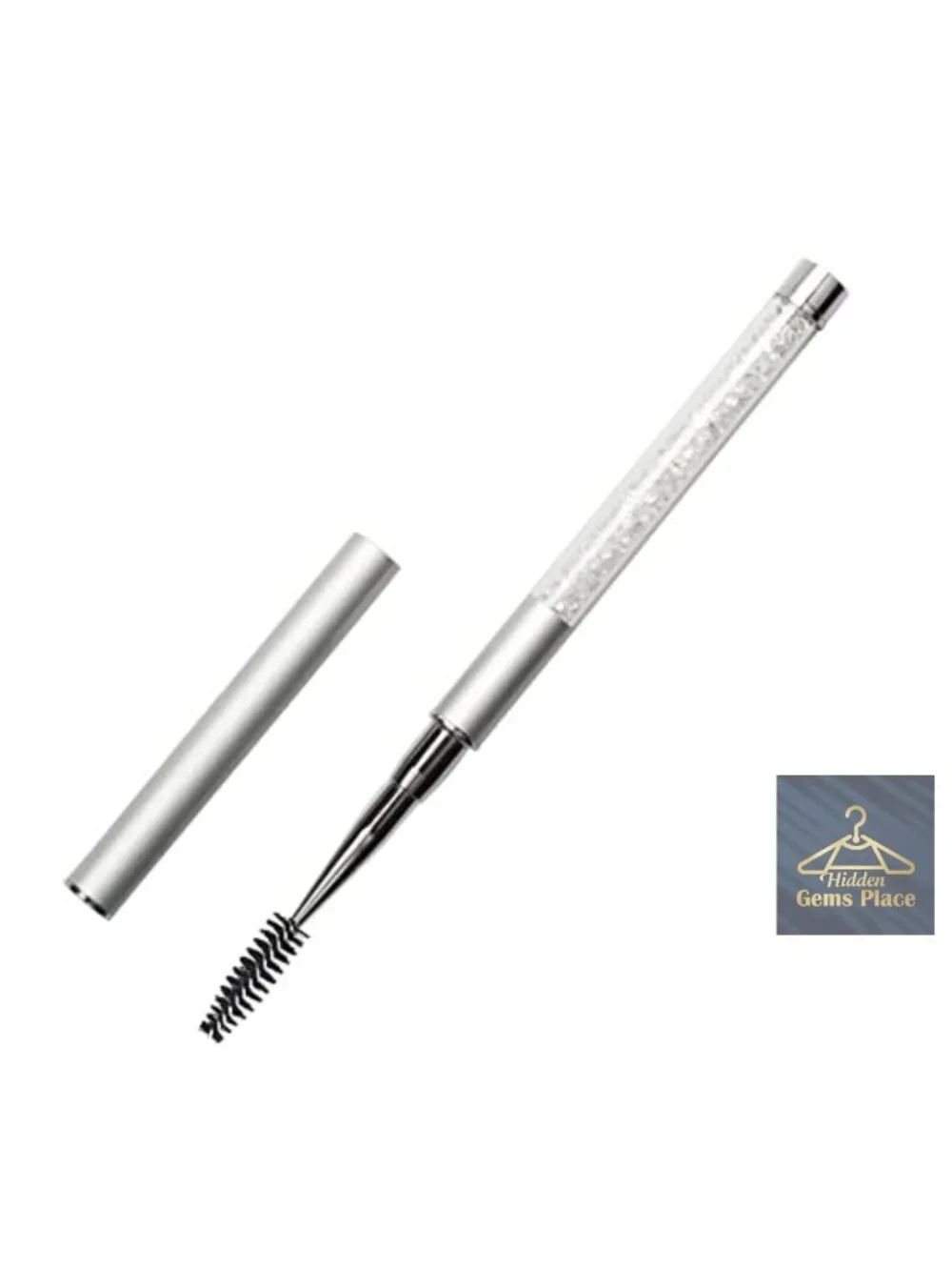 Eyelash Comb Curler Makeup Brush Mascara Brush with Cap Travel Accessories